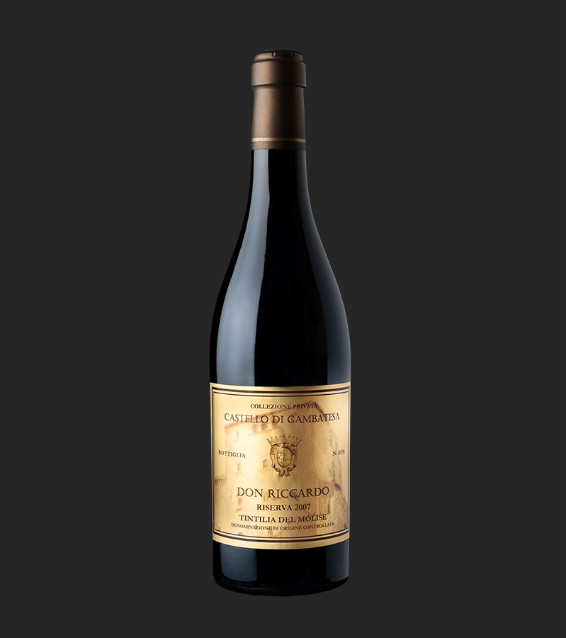 LISTINO RISERVATO: Castello di Gambatesa Don Riccardo Riserva 2007 Tintilia del Molise - immagine 3