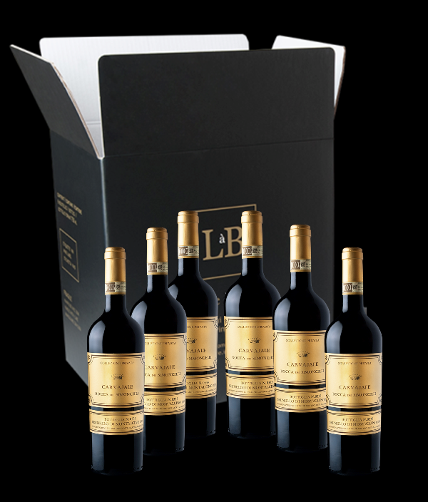 CATALOGO: Verticale Rocca dei Simoncelli Carvajale 2009/2010/2011 Brunello di Montalcino - immagine 3